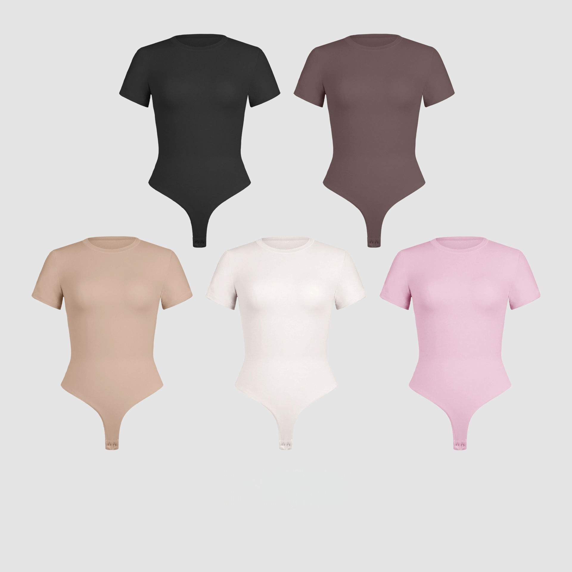Womens Bodycon Jumpsuit - Slimming Seamless Body Shaper Bodysuit